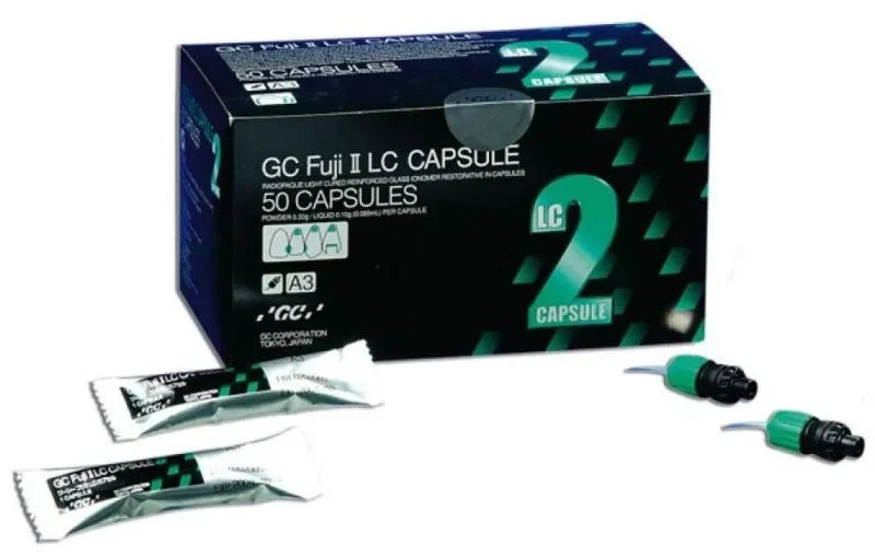 GC Fuji 2 LC Capsules  (Light-Cured) Glass Ionomer Restorative