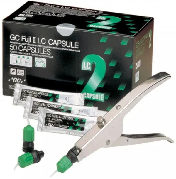 GC Fuji 2 LC Capsules  (Light-Cured) Glass Ionomer Restorative