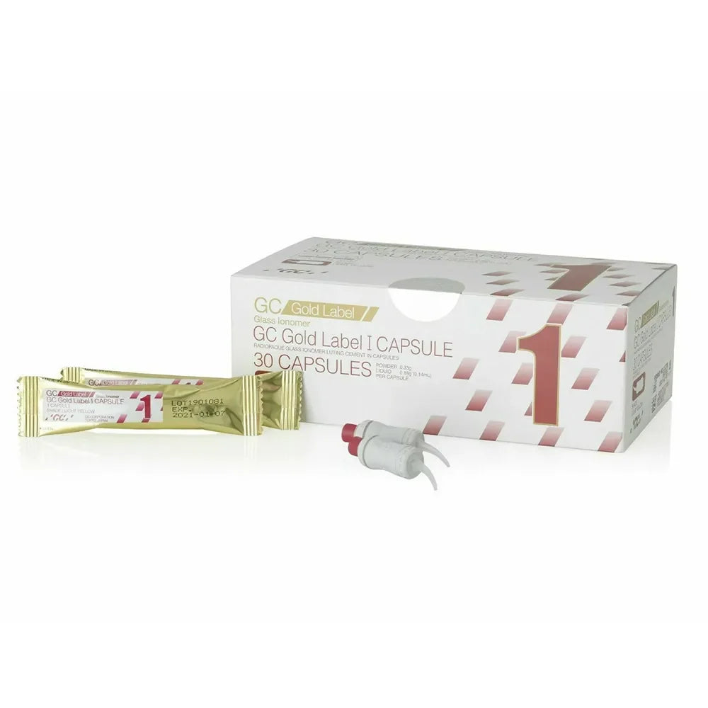 GC Fuji & Gold Label 1 Capsules GIC