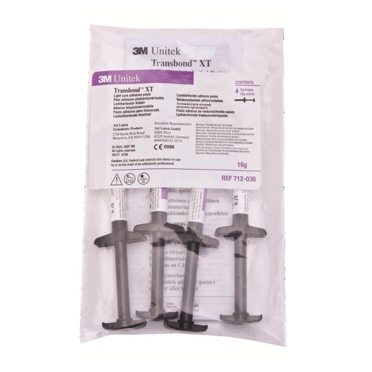 3M Unitek Transbond XT Adhesive Syringe ( Pack Of 4)