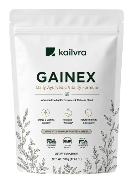 KAILVRA GAINEX Ayurvedic Strength & Immunity Formula Powder 200 GM