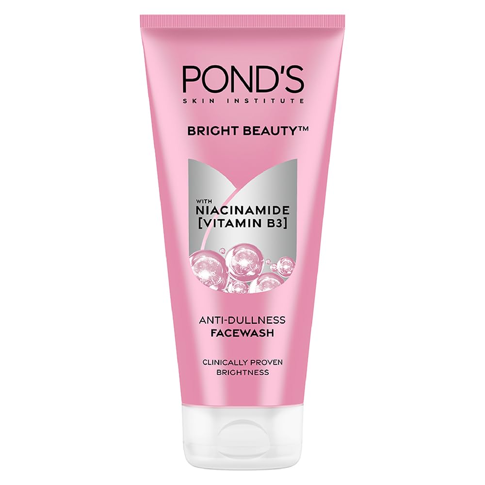 POND'S Bright Beauty Spot-less Fairness Face Wash 200 g – Vitamin B3 & Brightening Face Wash for Dark Spots, Dull Skin & Daily Cleansing