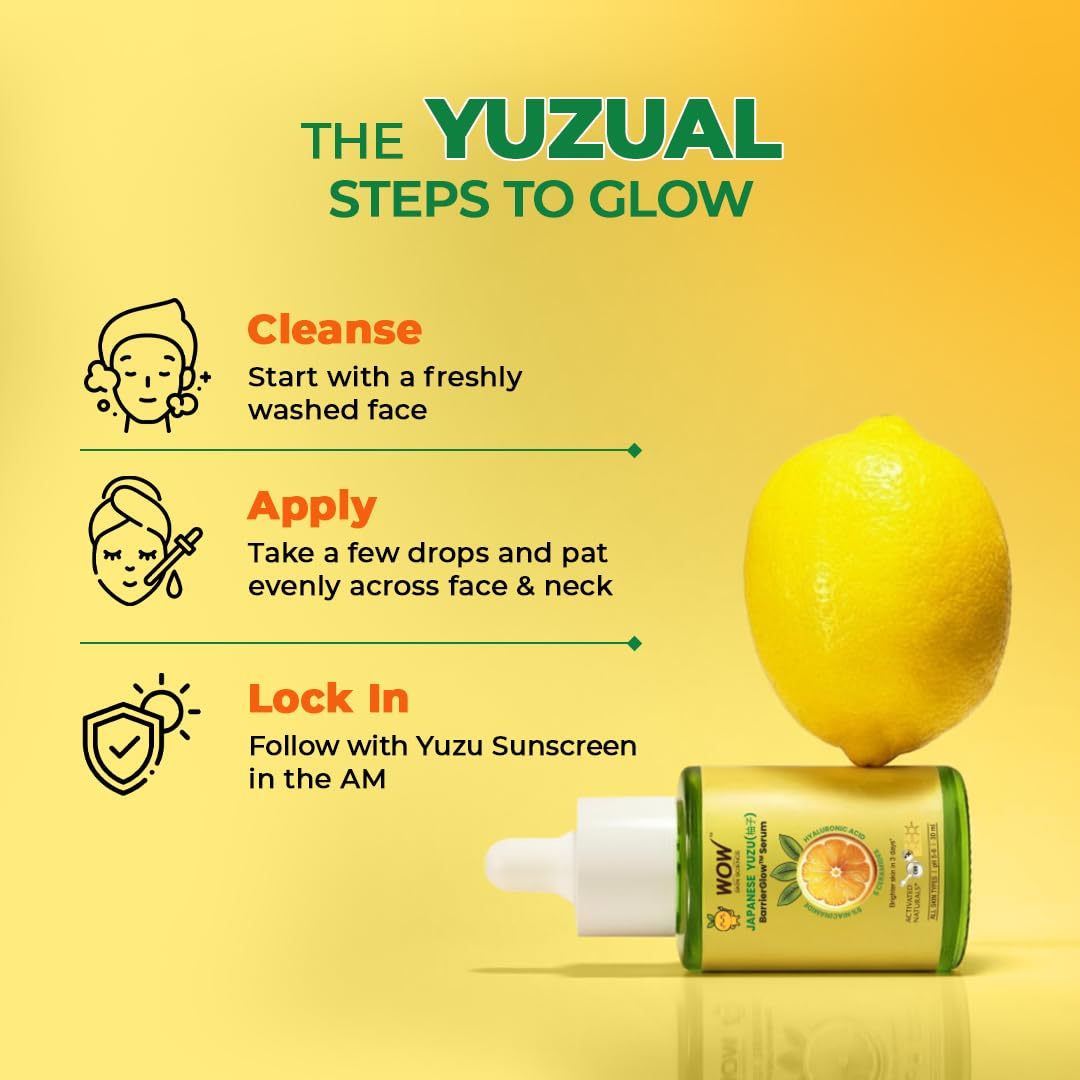 WOW Skin Science Vitamin C Face Serum 30ml | 10% Sodium Ascorbyl Phosphate, Niacinamide, Ceramides & Hyaluronic Acid