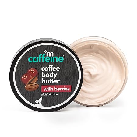 mCaffeineCoffee & Berries Body Butter with Shea Butter