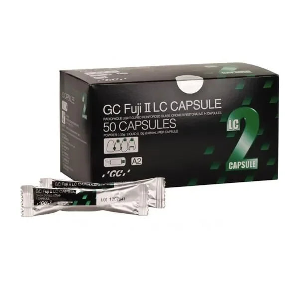 GC Fuji 2 LC Capsules  (Light-Cured) Glass Ionomer Restorative