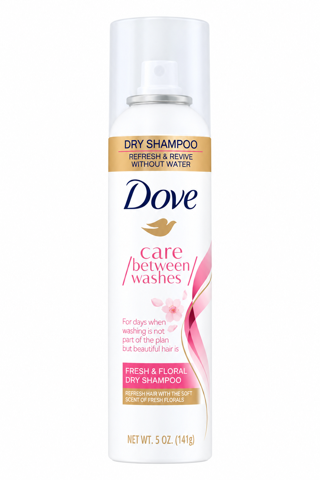 Dove Dry Shampoo Spray Fresh & Floral For Oily Scalp Lightweight Formula For Clean Hair