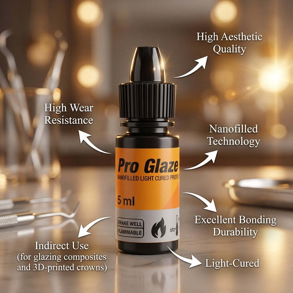 D-Tech Pro Glaze Nanofilled Light Cure Protective Coating