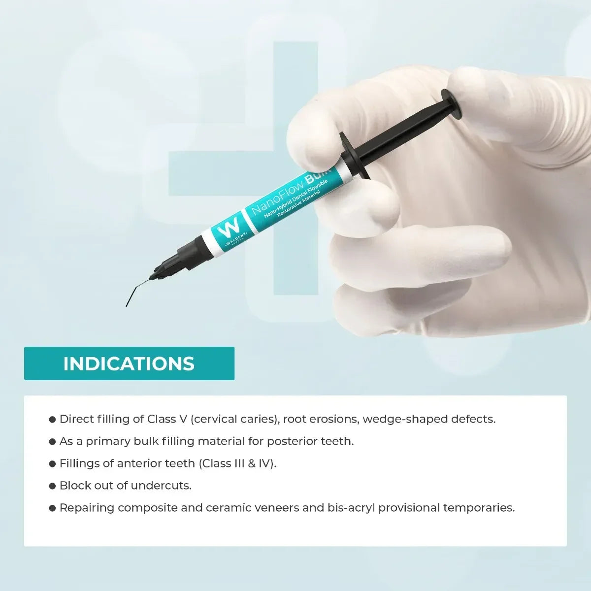 Waldent NanoFlow Bulk Fill Flowable Composite