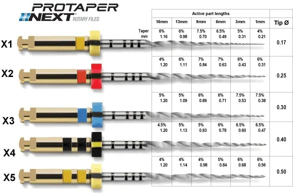 Dentsply Protaper Next Rotary Files Refill – 21mm