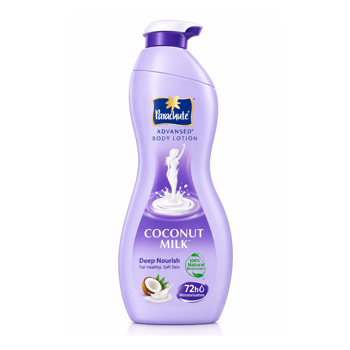 Parachute Advansed Deep Nourish Body Lotion For Women & Men - 100% Natural, 72h Moisturisation