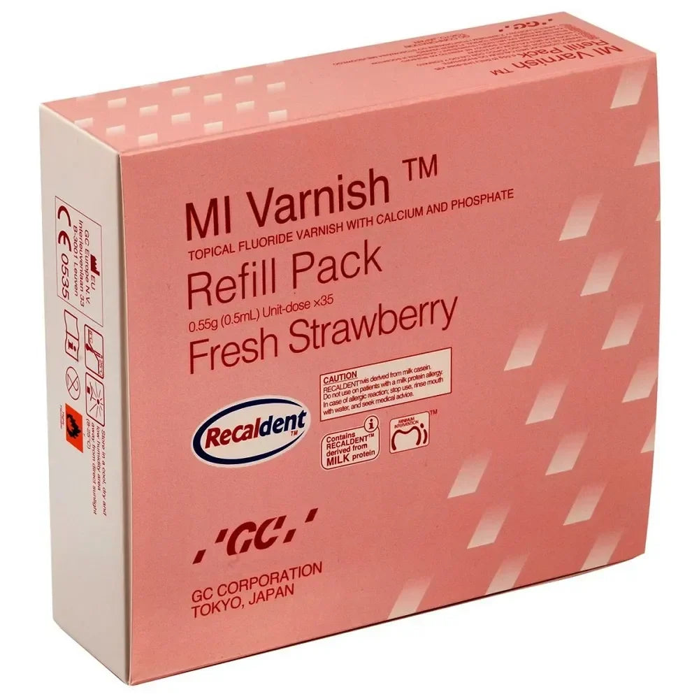 GC Mi Varnish Tropical Fluoride Varnish with Calcium and Phosphate