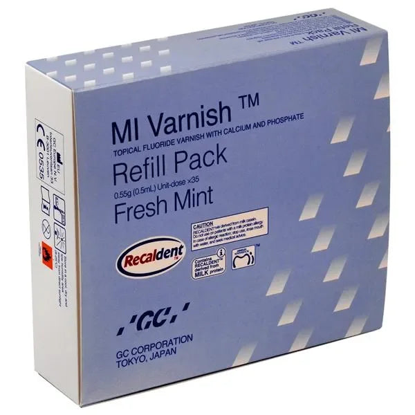 GC Mi Varnish Tropical Fluoride Varnish with Calcium and Phosphate